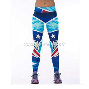 Calça Legging Apertada de Futebol